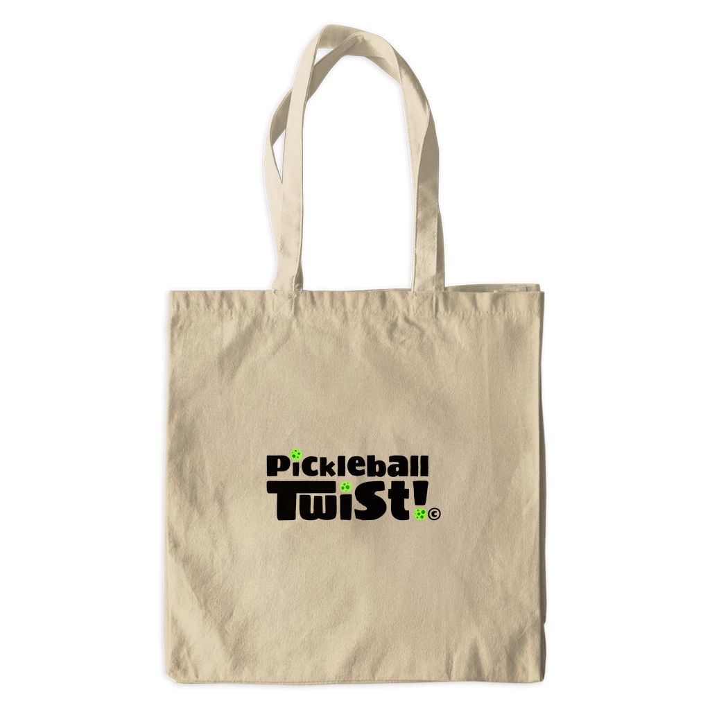 Pickleball Twist© Canvas Tote Bags