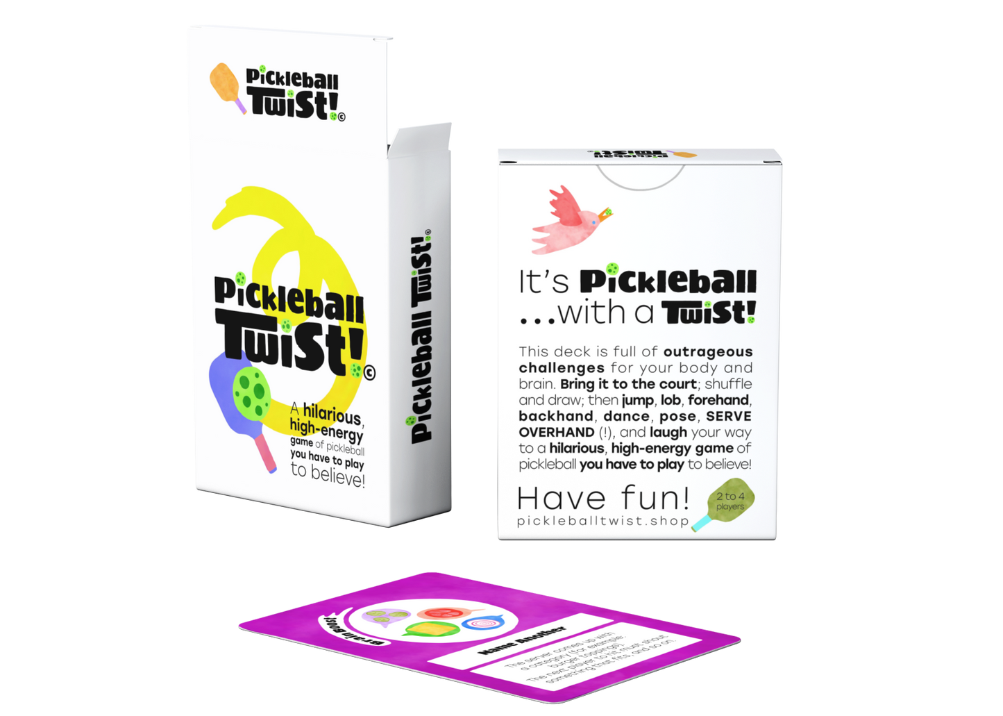 Pickleball Twist© The Card Game